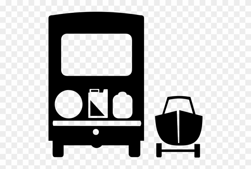 Recreational Vehicles Rubber Stamp Clipart