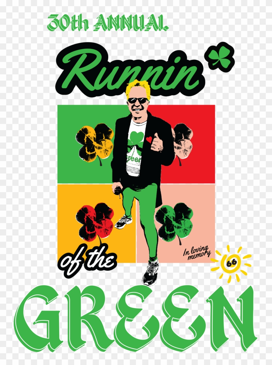 Runnin Of The Green Finals Logo - March 17 Clipart