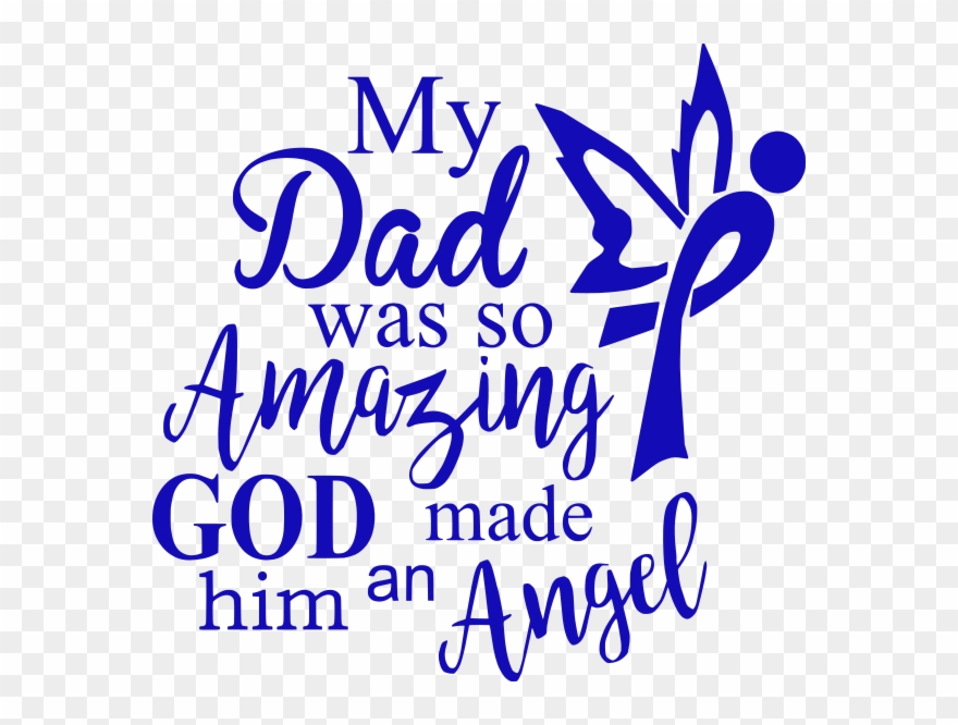 Dad Angel - Best Dad Ever Baby Onesies Clipart