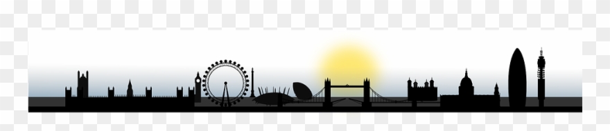 Cityscape Clipart Jacksonville Skyline - London Skyline Vector Png Transparent Png