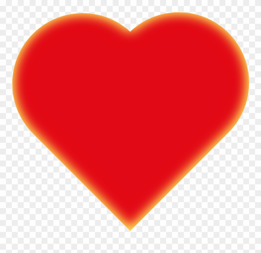 Love Heart Symbol Inglow - Png Love Heart Clipart