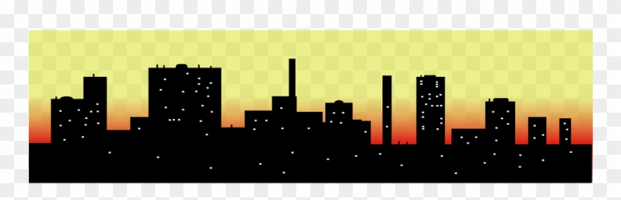 Cityscape Clipart Building Structure - กราฟฟิก เมือง - Png Download