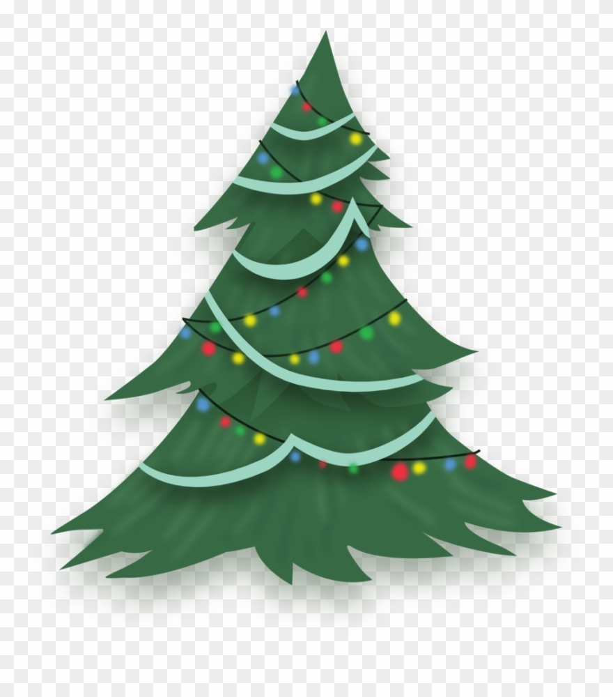 Christmas Christmas Lights Phoenix Christmas Unique - Transparent Vector Christmas Tree Clipart