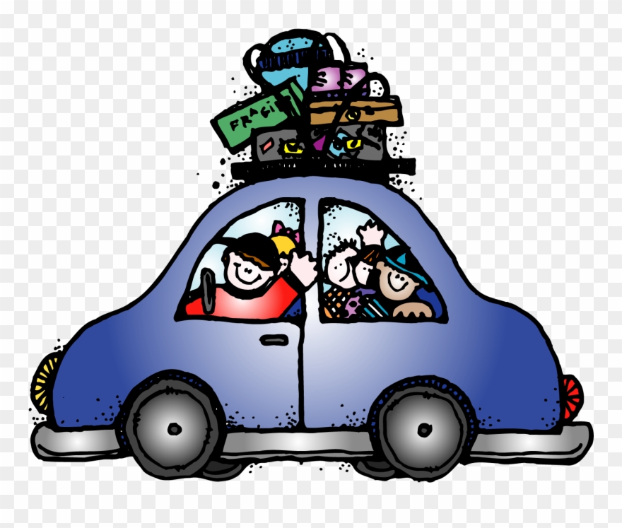 Golden Graham Cereal - Road Trip Car Clipart - Png Download