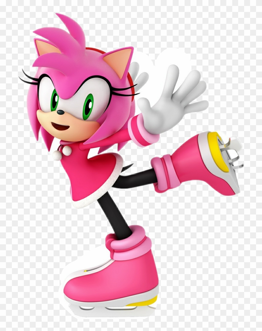 Report Abuse - Mario And Sonic At The Olympic Winter Games Amy Clipart