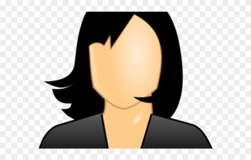 Dark Hair Clipart African American Hair - User Icon - Png Download