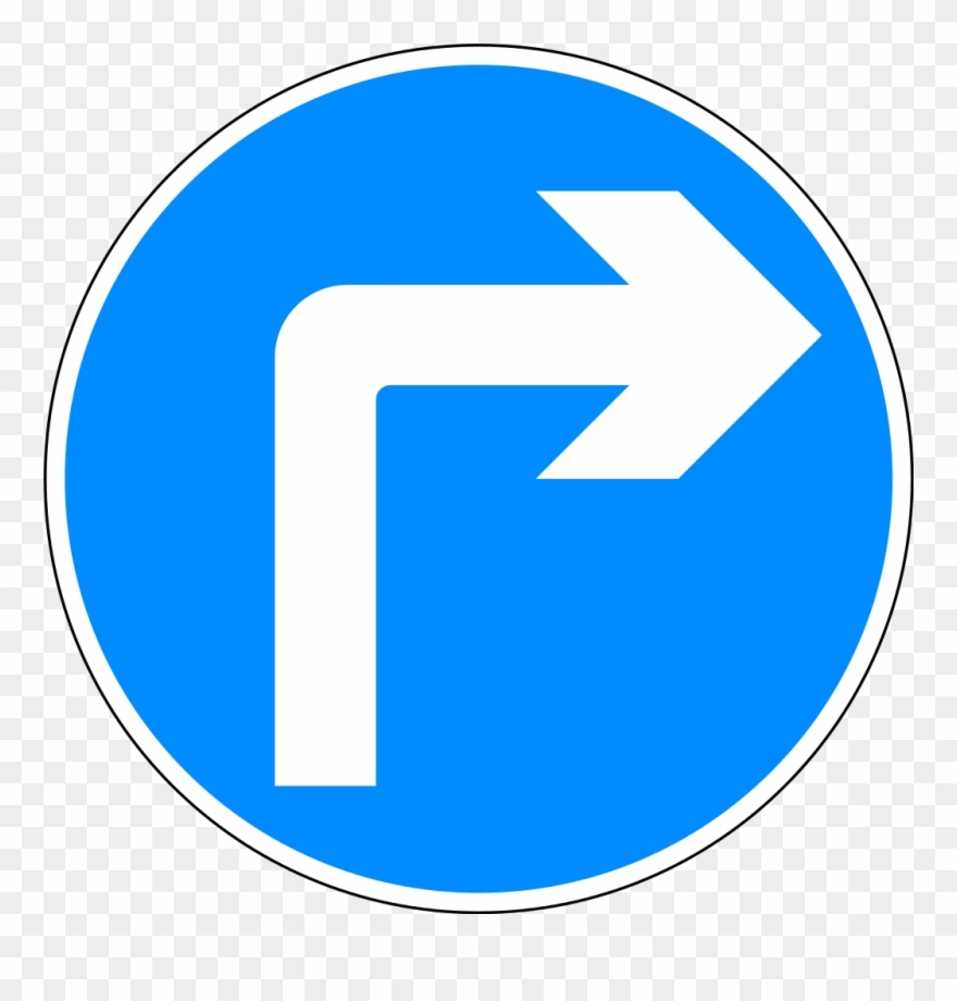 Bangladesh Road Sign A34 R - Turn Left Ahead Road Sign Clipart