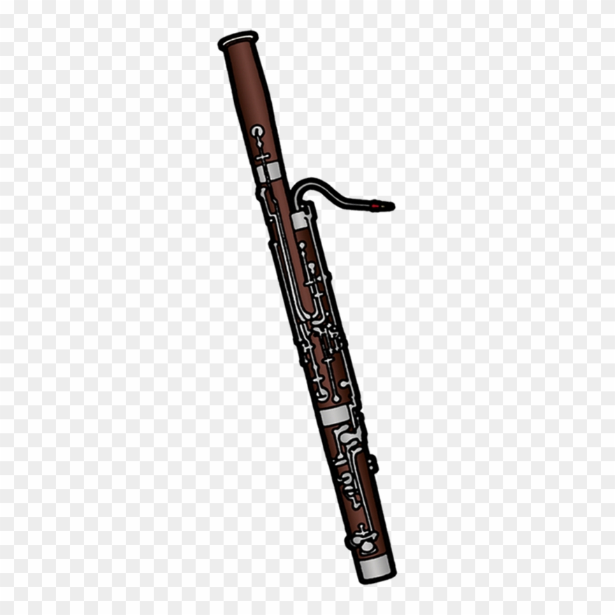 Clarinet Clipart Oboe - Bassoon Clip Art - Png Download