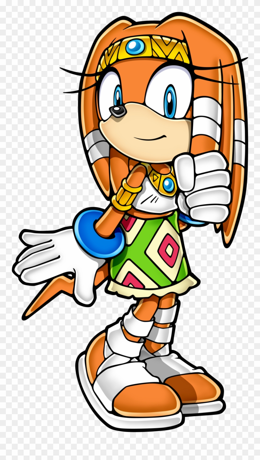 Sonic Clip Art - Tikal The Echidna - Png Download