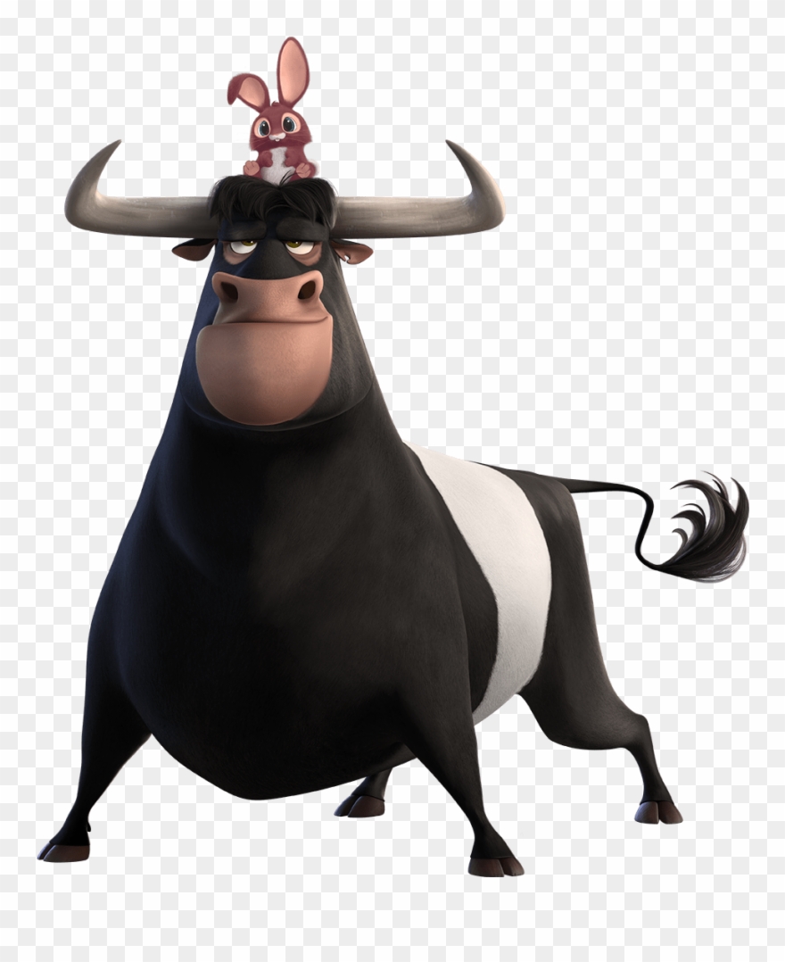 Ferdinand Front View Transparent Png Stickpng Download - Bull Ferdinand Clipart