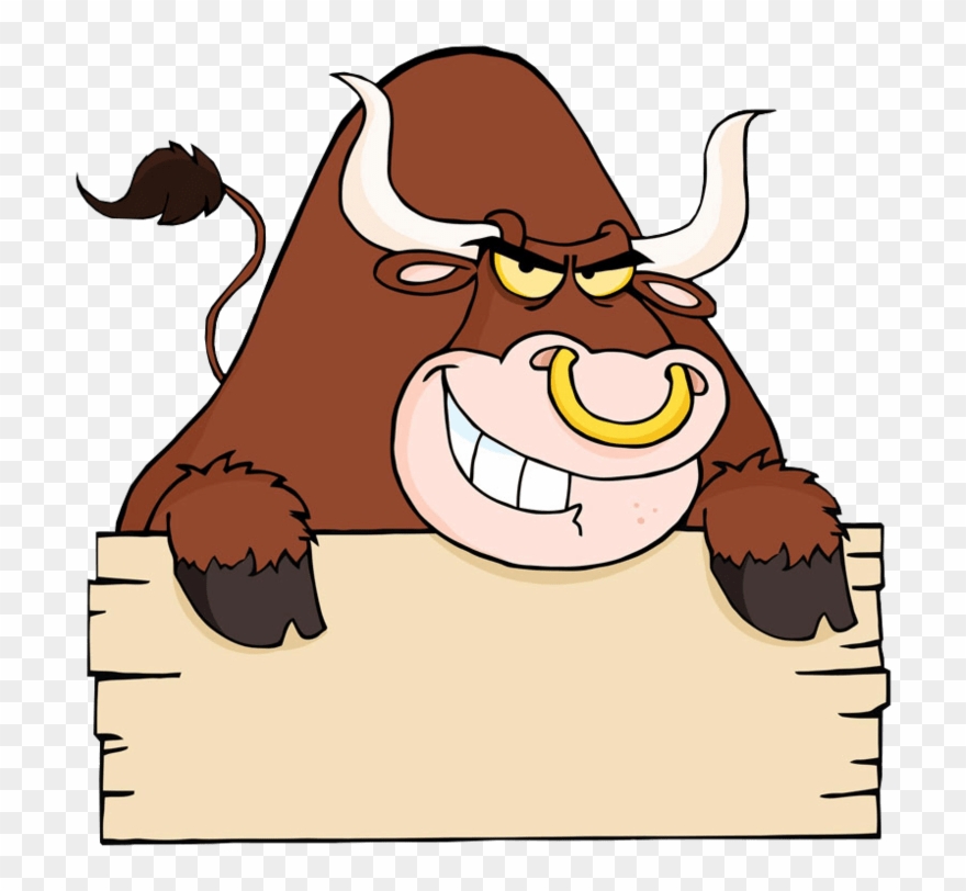 Cartoon Bull Clipart