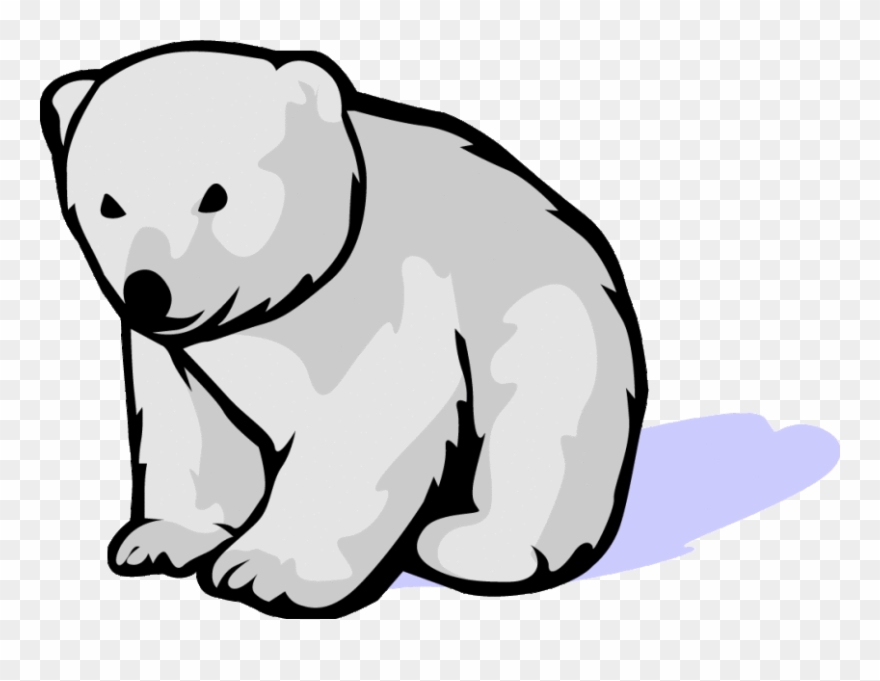 Svg Transparent Download Christmas Polar Bear Clipart - Polar Bear Clipart Png