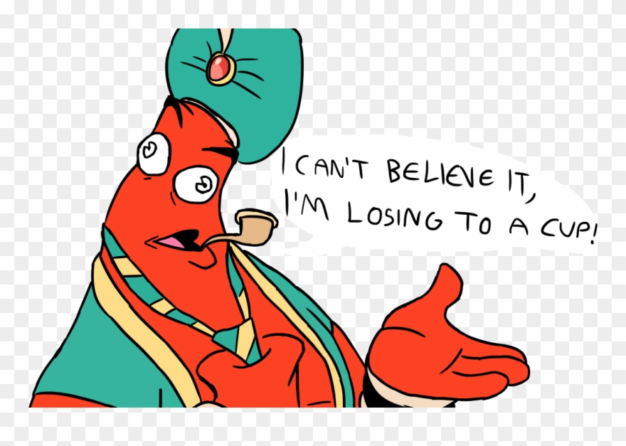 Cant Beliene It 'mlosing To A - Djimmi The Great Cuphead Clipart