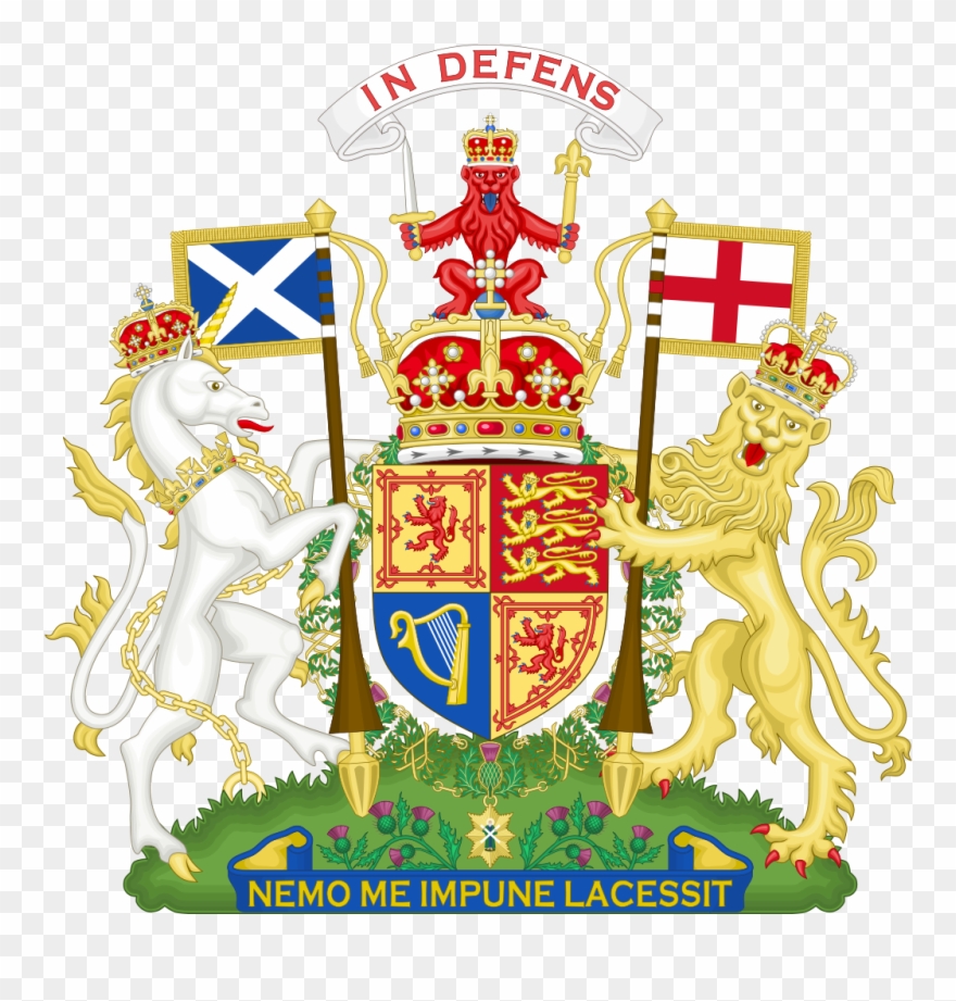 Coat Of Arms Of The United Kingdom In Scotland - Scotland Coat Of Arms Clipart