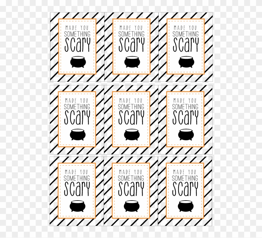 Happy Halloween Gift Tags Download Here Clipart