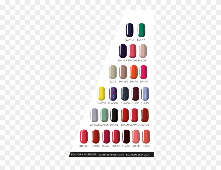 Colores Esmalte Amelia Cosmetics - Nail Polish Clipart