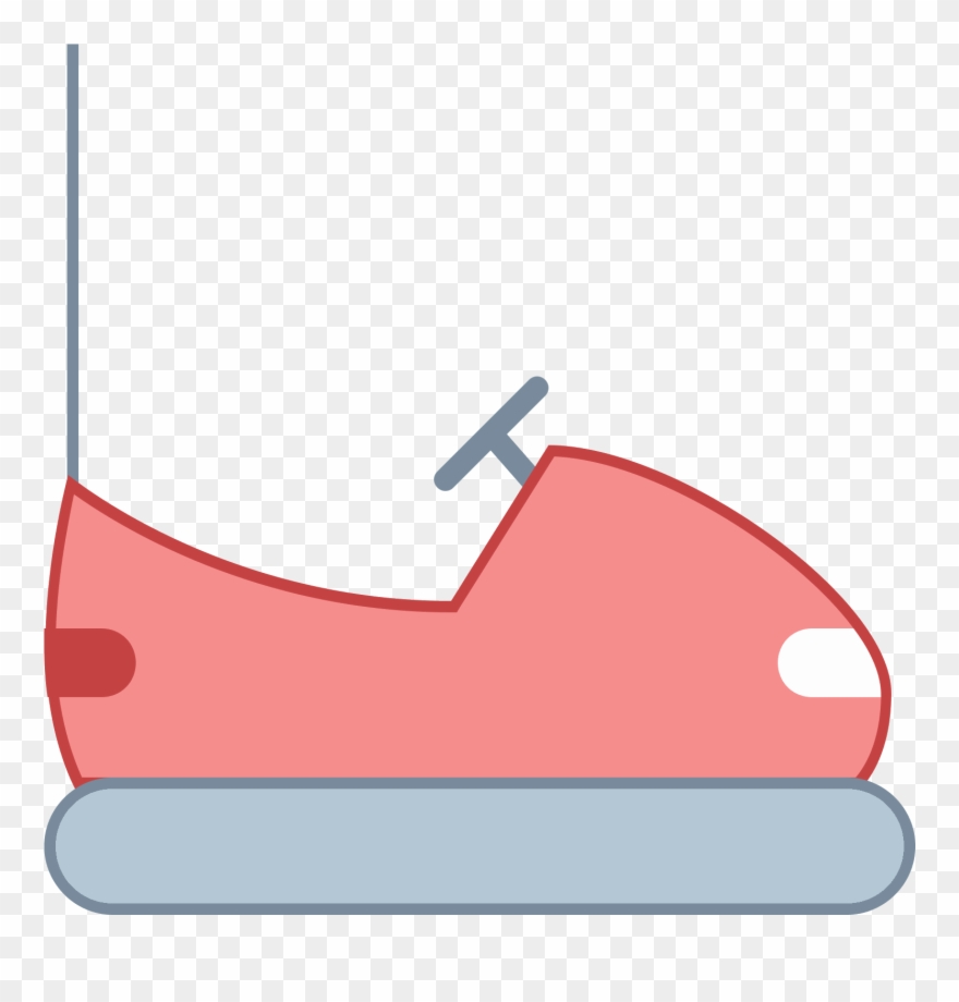 Bumper Car Icon - Clip Art - Png Download