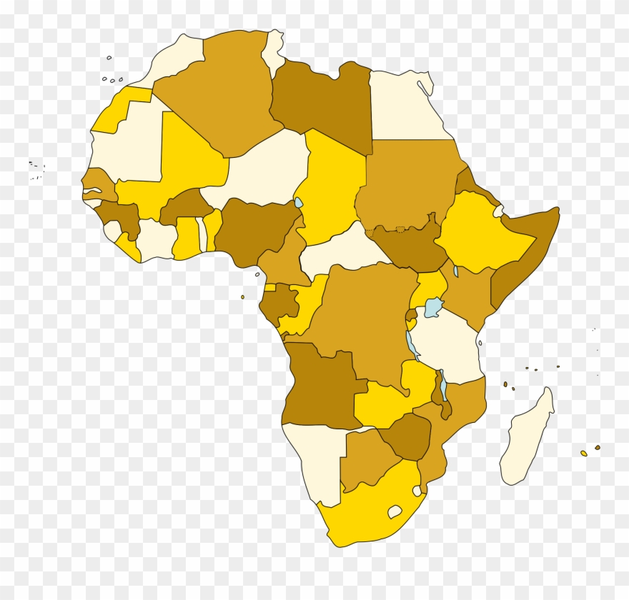 File Just Countries Wikimedia - Map Clipart