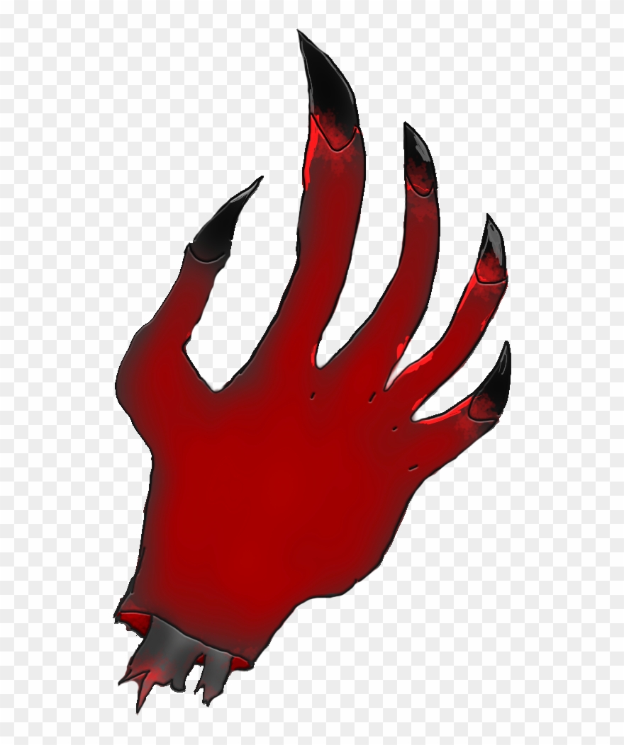Demon Hand Png Clip Freeuse - Demon Hand Png Transparent Png
