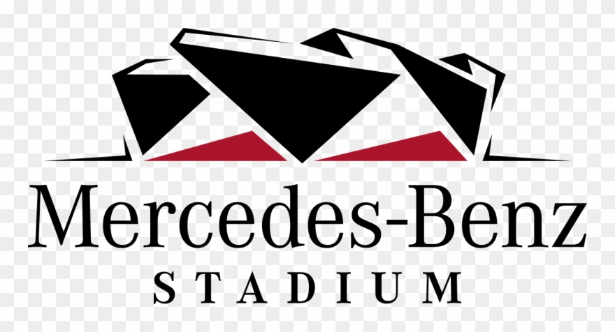 File Mercedes Benz Stadium Logo Svg Wikipedia Black - Mercedes Benz Stadium Atlanta Logo Clipart