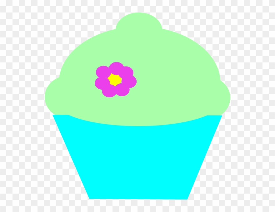 Cupcake Border Clip Art - Clip Art - Png Download