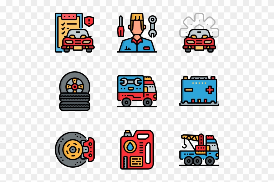 Car Service - Icon Clipart