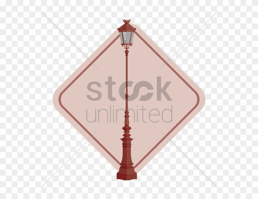 Lamp Post V矢量图形 - National Monument (indonesia) Clipart