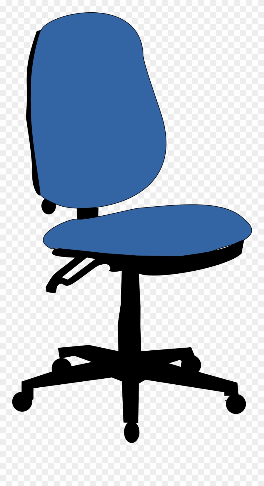 Teacher Chair Clip Art Free Cliparts Rh P2p2p2 Com - Blue Chair Transparent Background - Png Download