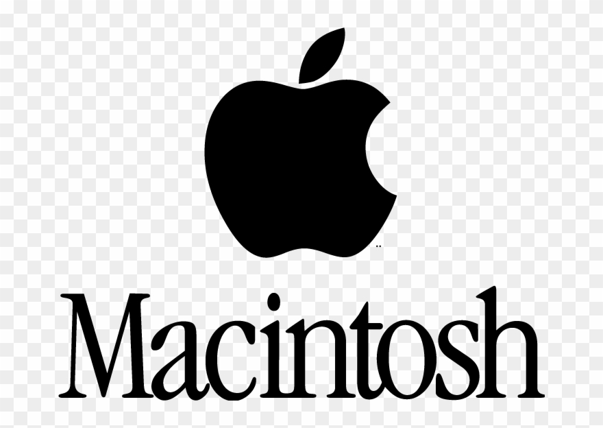 Free Vector Macintosh Logo - Macintosh Logo Png Clipart