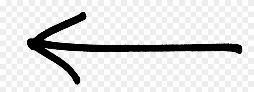 Yes, That's Me - Black Arrow Drawing Png Clipart