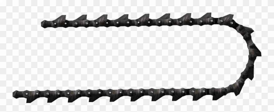 Black Chain Png Chain Clipart - Chainsaw Chain Transparent