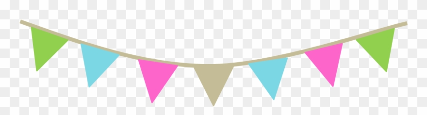 Tan Blue Pink And Green Free Banner - Pink And Blue Banners Clipart