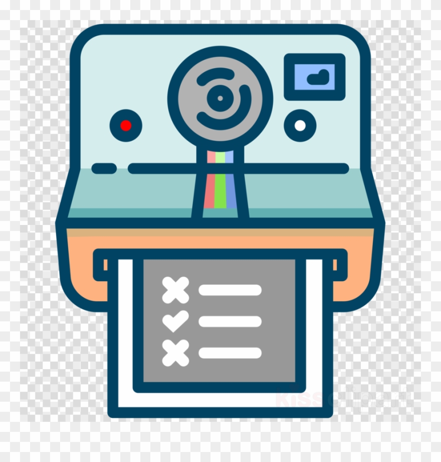 Instant Camera Clipart Instant Camera Polaroid Sx-70 - Polaroid Icon Transparent Background - Png Download