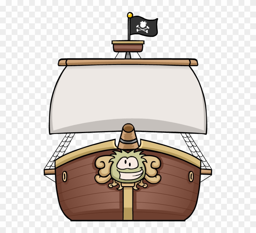 Club Penguin Wiki - Club Penguin Ship Clipart