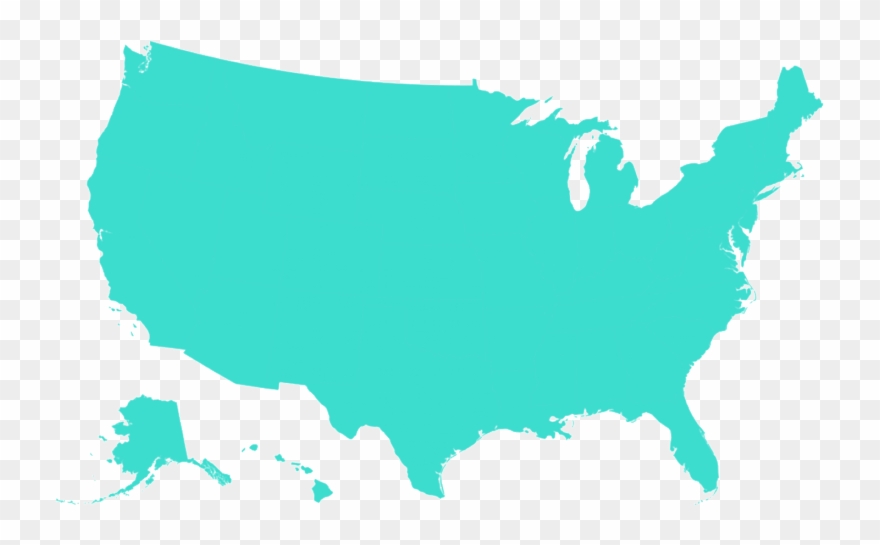 Trump 2016 Election Map Clipart