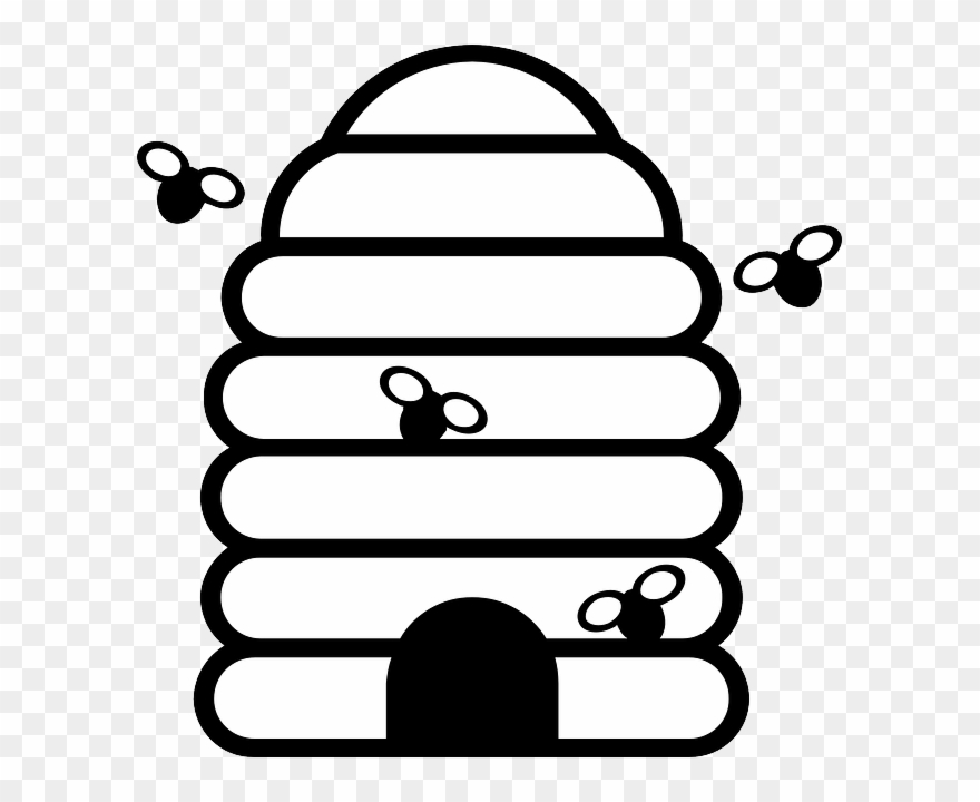 Lesson 6 - Beehive - - Every Step In Beekeeping: A Book For Amateur And Professional Clipart