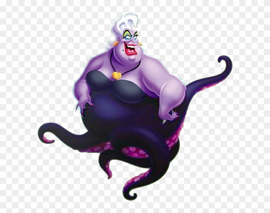 Anyone That Knows Me Seen This Coming A Mile Away - Ursula Png Clipart