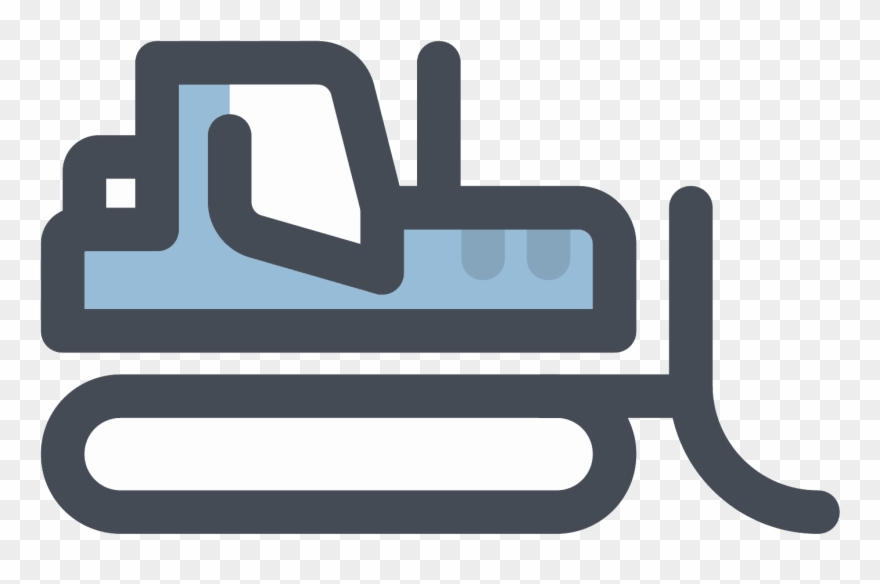 Forklift Tractor Icon - Icon Clipart