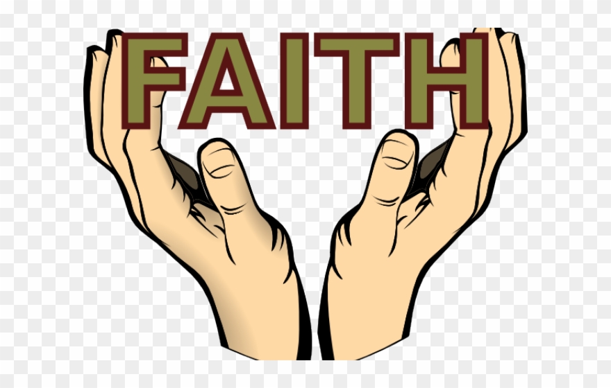 Faith Cliparts - Clip Art Two Hands - Png Download