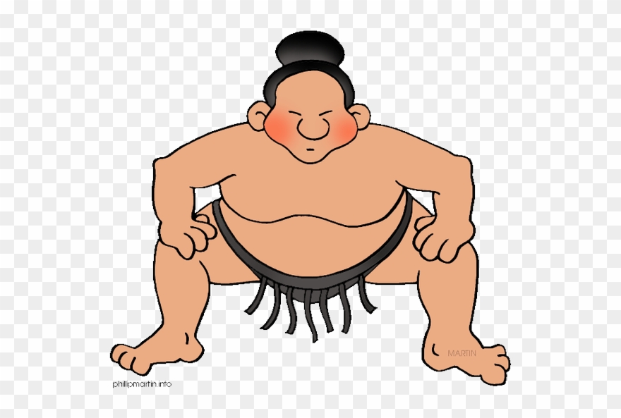 Milestone 20clipart - Sumo Wrestler Clipart Png Transparent Png