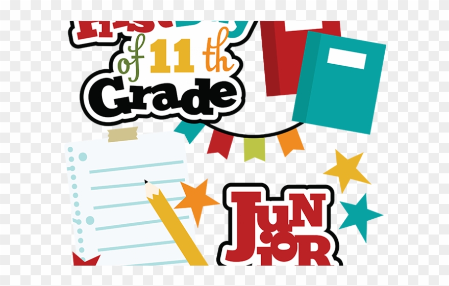 School Clipart Scrapbook - 1st Day Of 10th Grade - Png Download