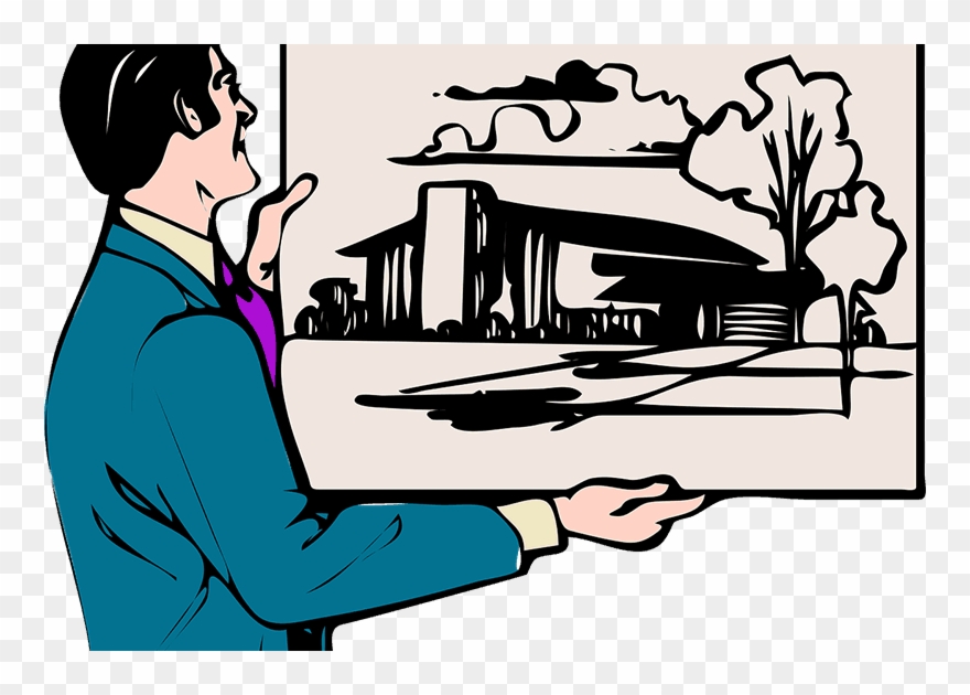 How To Hang Picture With Stud Finder - Drawing An Architect Cartoon Clipart