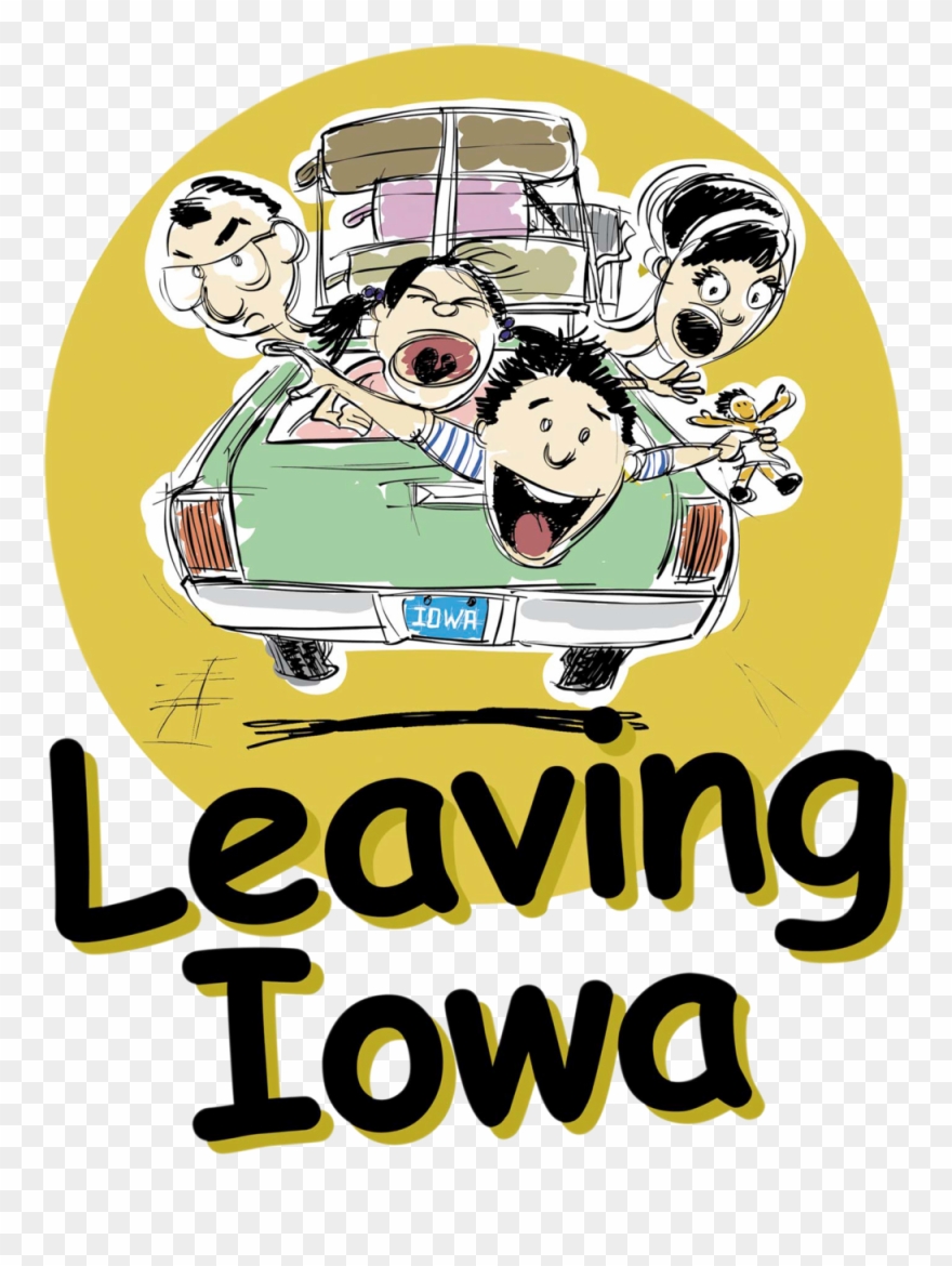 Washington - Leaving Iowa Clipart