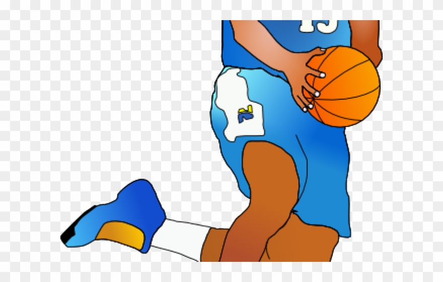 Basketball Team Clipart Basketball Move - Basketballist Clipart - Png Download