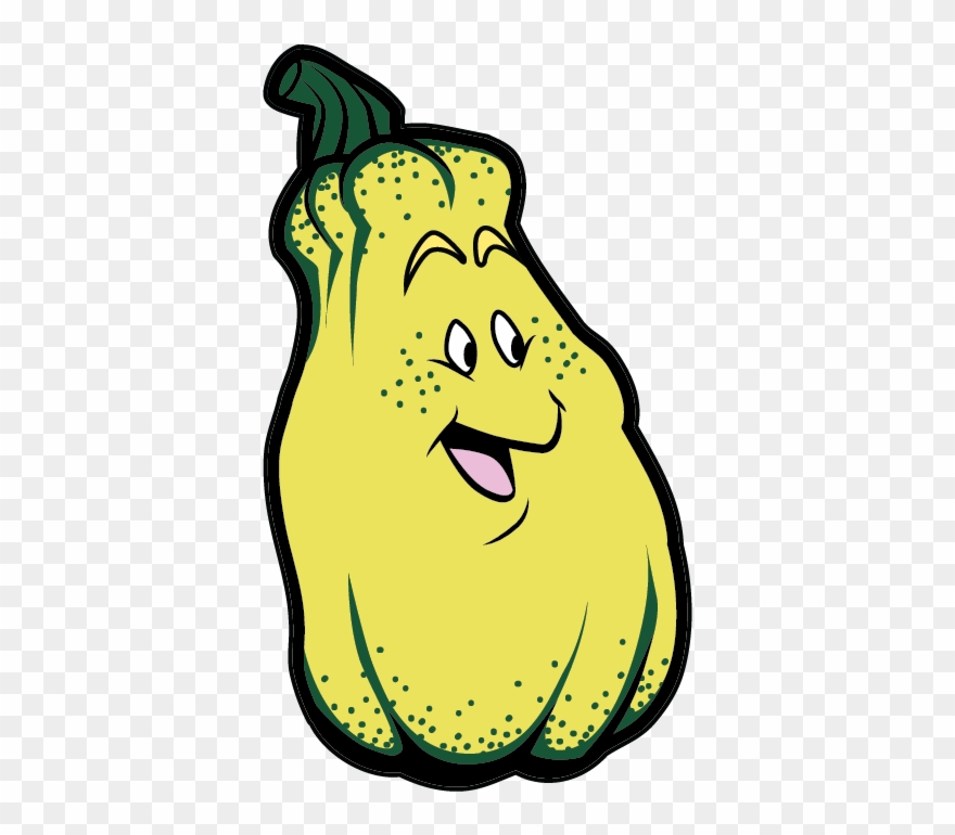 Delicata Squash Clipart