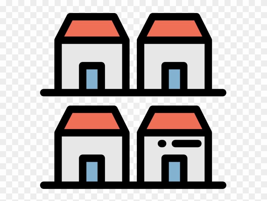 Commercial Lawn Service - House Clipart