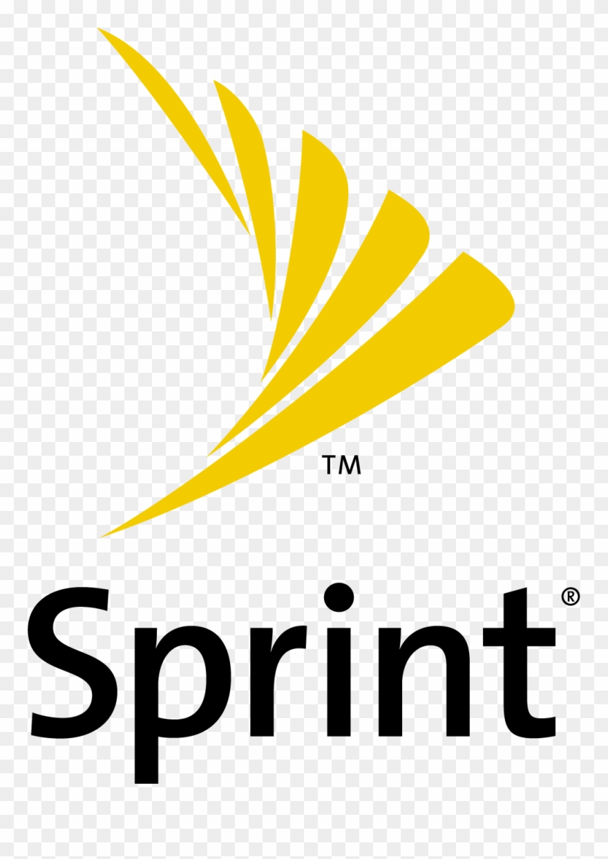 & James E - Sprint Logo Black Png Clipart