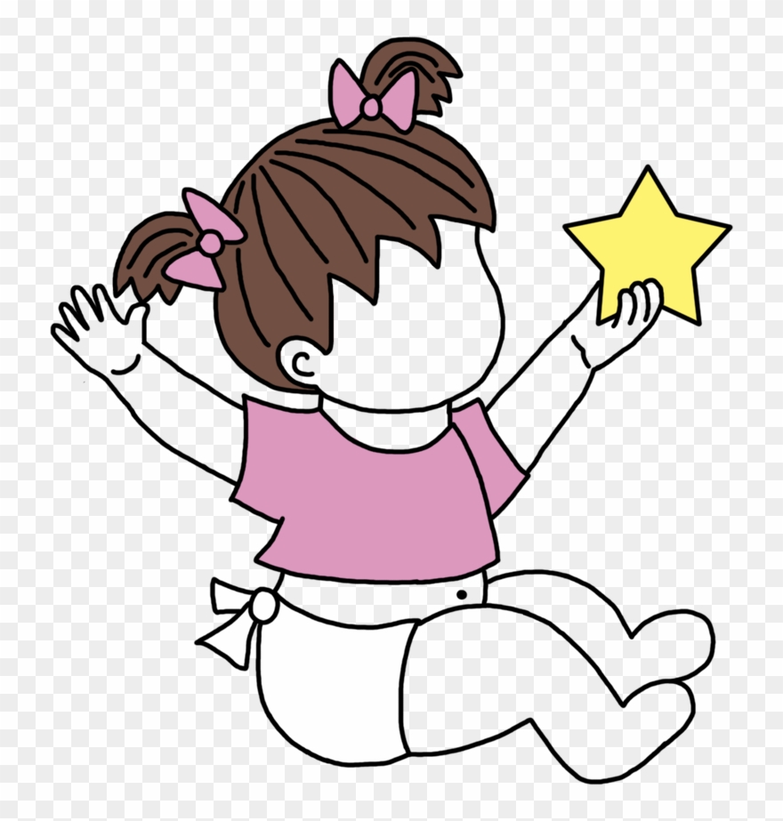 Stare Clipart Baby Eye - Clip Art - Png Download