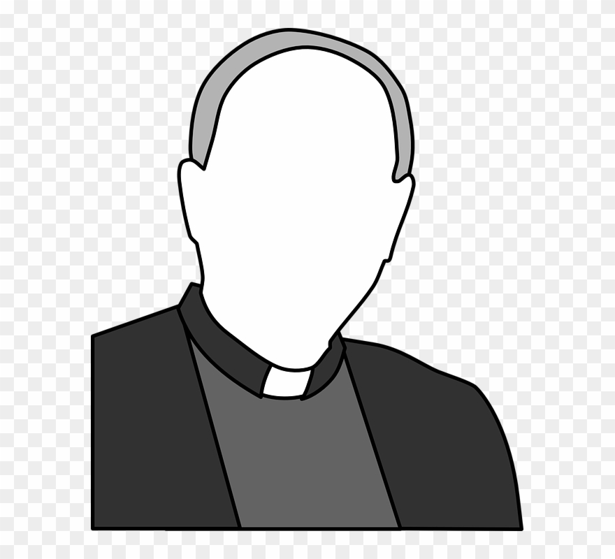Attorney - Easy Priest To Draw Clipart