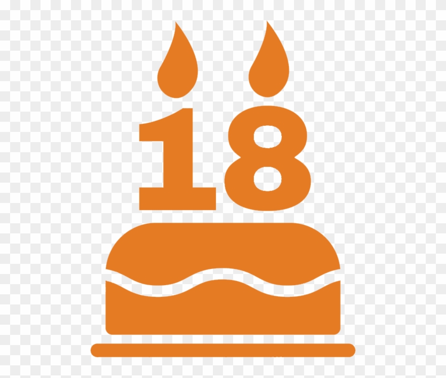 Throw A Party And Be An Unforgettable Host - 18 Birthday Cake Symbol Clipart